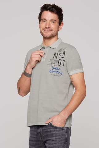 CAMP DAVID Shirt in Grey: front
