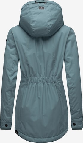 Ragwear Weatherproof jacket 'Zuzka' in Blue