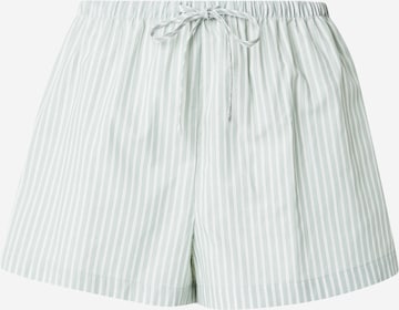 žalia Hunkemöller Pižaminės kelnės: priekis