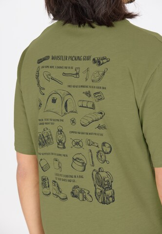 Whistler T-Shirt 'Caloot' in Grün