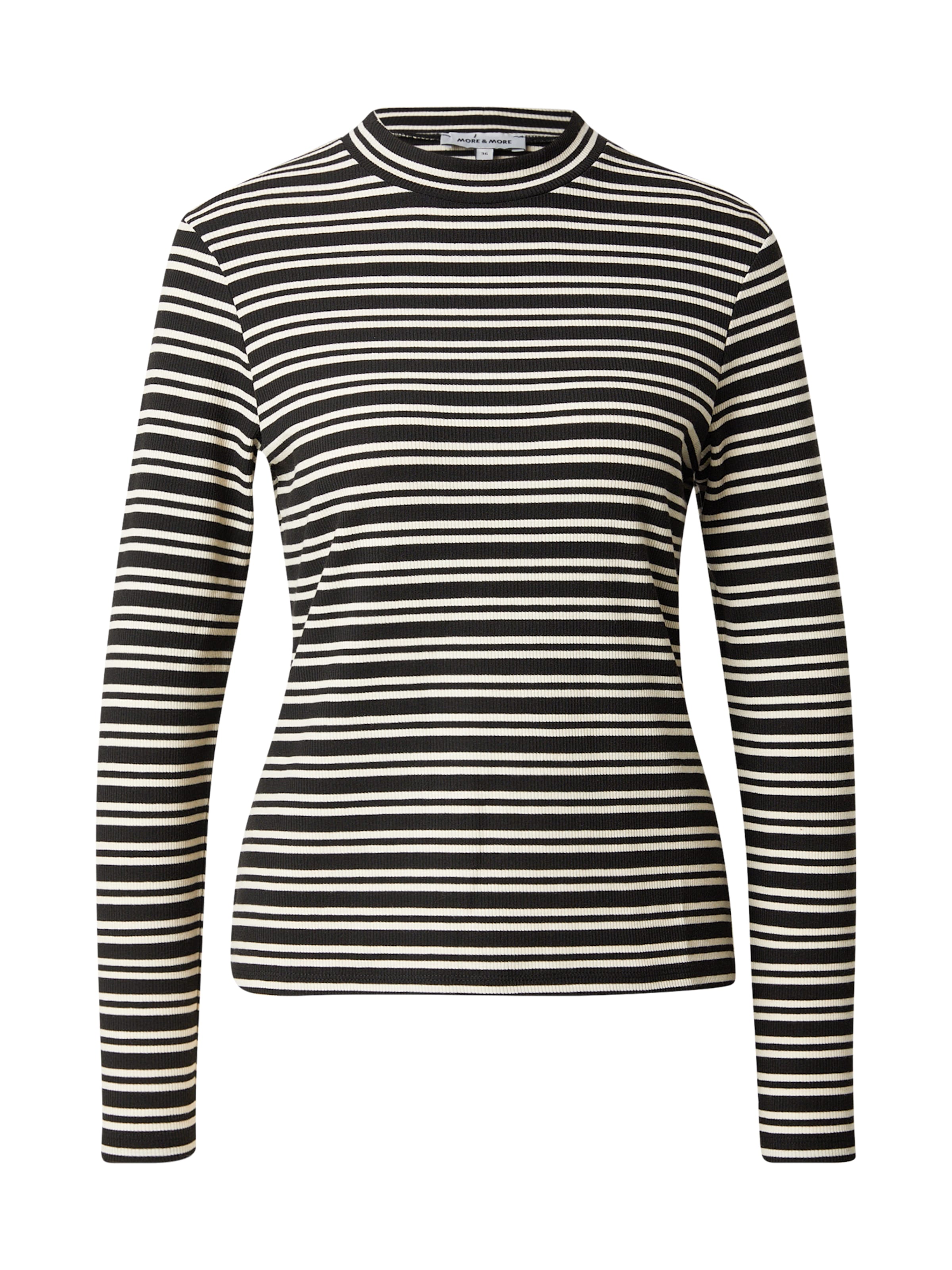 MORE & MORE Tričko – černá: přední strana