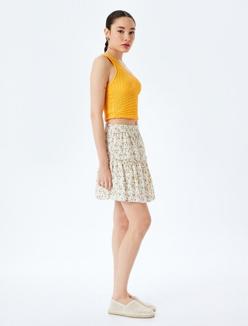 Koton Skirt in Beige