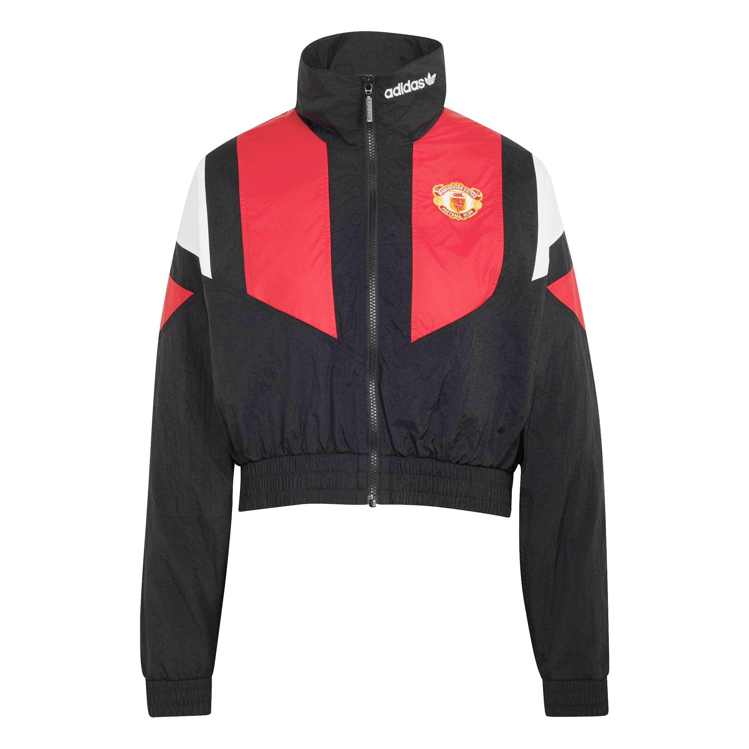 piros / fekete / fehér ADIDAS PERFORMANCE Sportdzseki 'MUFC EQT' - XS, Termék nézet