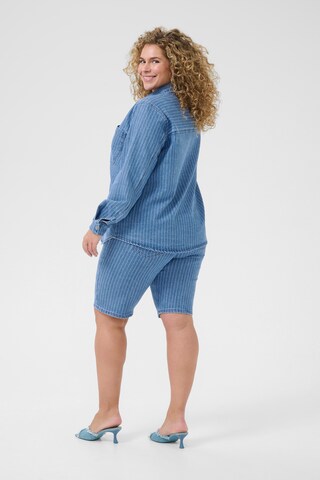 KAFFE CURVE Shirts 'Reeca' i blå