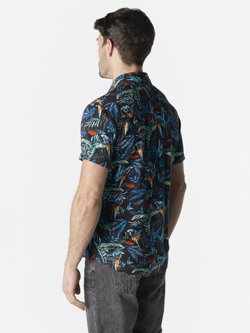 KOROSHI - Ajuste regular Camisa en negro