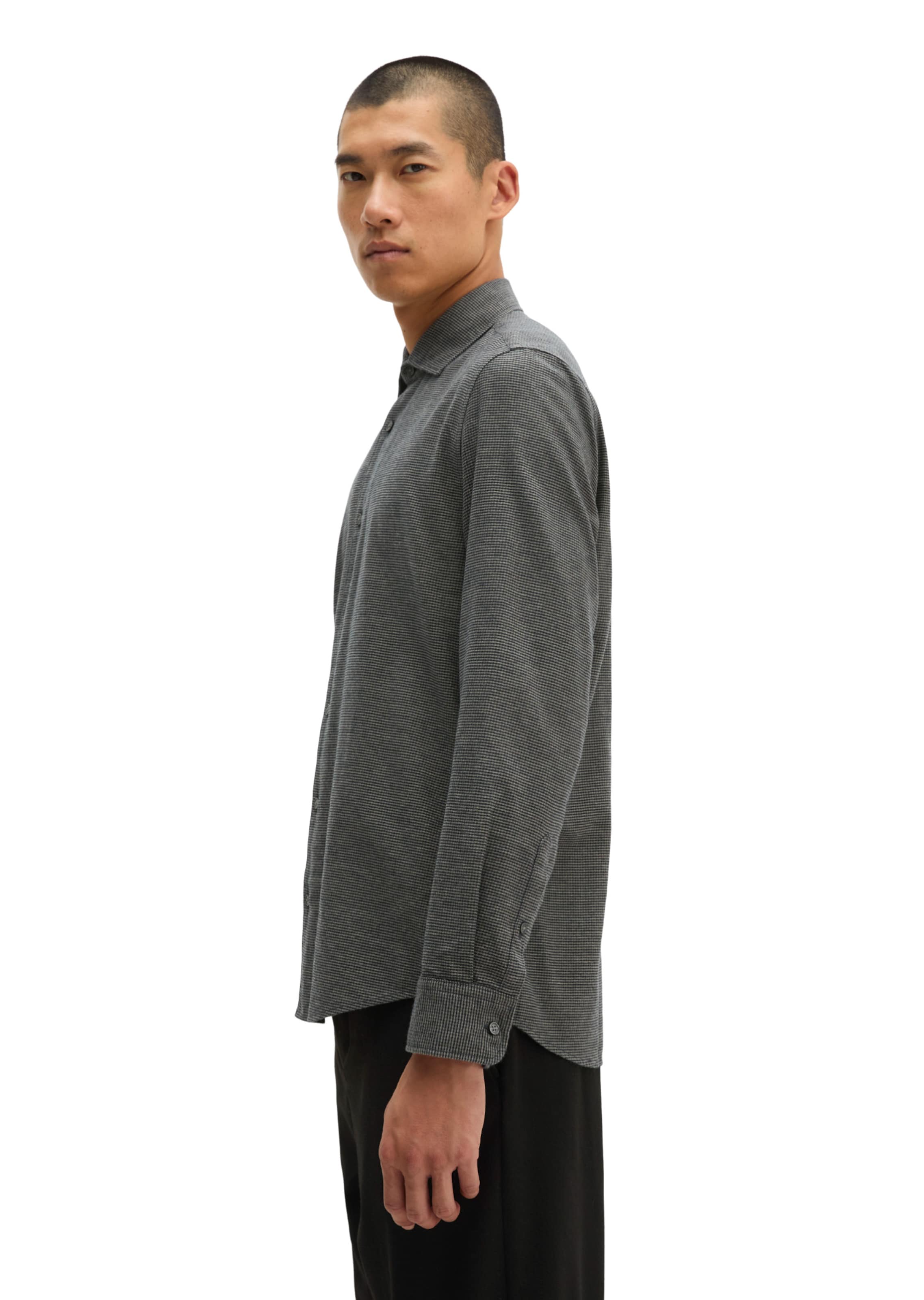 Marc O'Polo Slim Fit Unterhemd in Blau: Seite