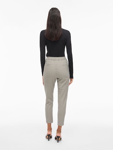 VILA - Slimfit Pantalón en beige