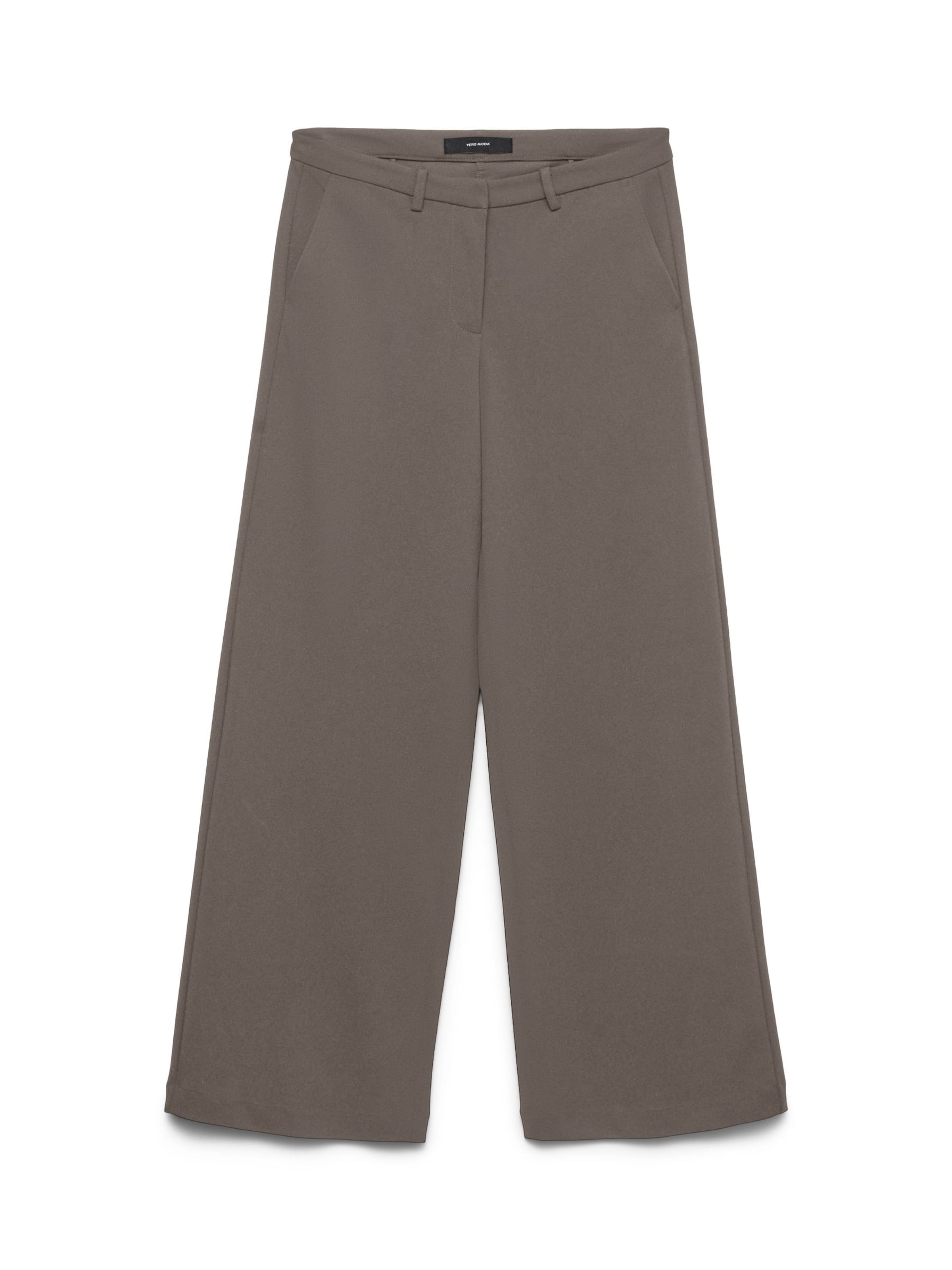 Pantalon 'VMZamira' VERO MODA en gris : devant