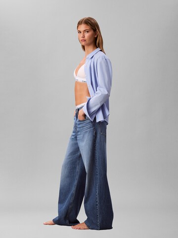 Calvin Klein Jeans Wide leg Jeans in Blue