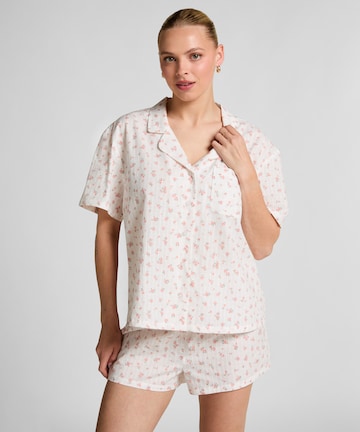 Hunkemöller Schlafshirt in Weiß