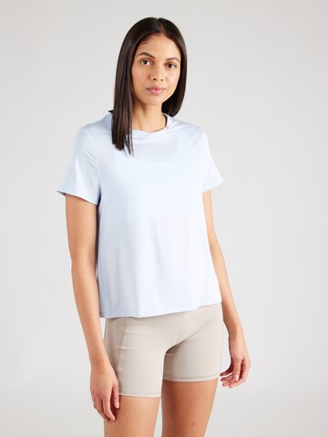 Reebok - Camisa funcionais em azul: frente