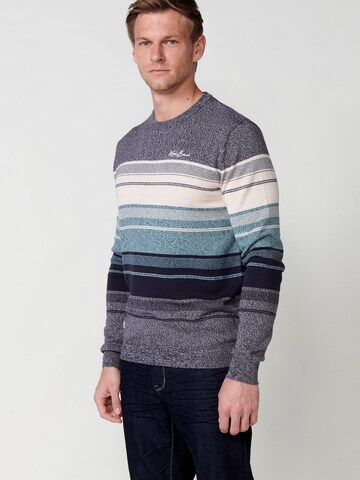 Pull-over KOROSHI en bleu