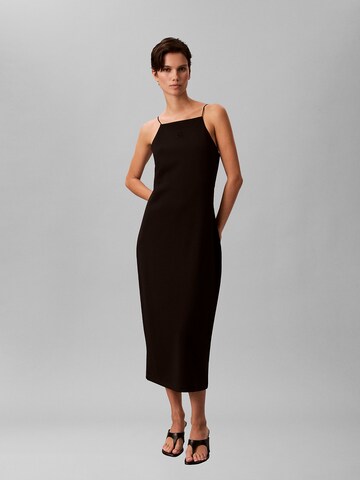 Robe Calvin Klein Jeans en noir : devant