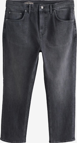 Tapered Jeans de la Next pe gri: față