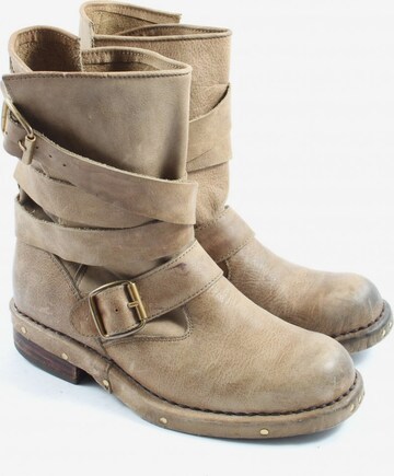A.S.98 Dress Boots in 36 in Beige: front