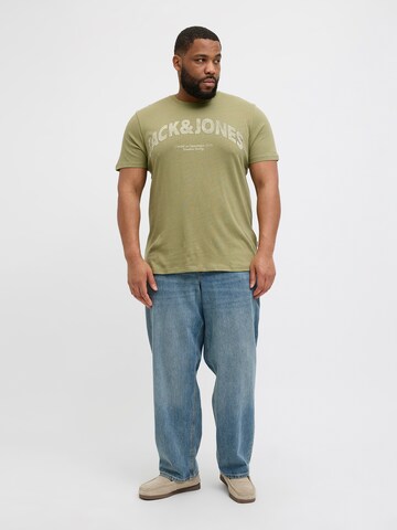 Jack & Jones PlusMajica 'JORAlmeria' - zelena boja