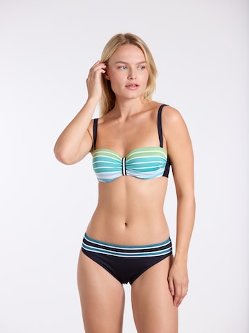 Bandeau Bikini SUNFLAIR en bleu : devant