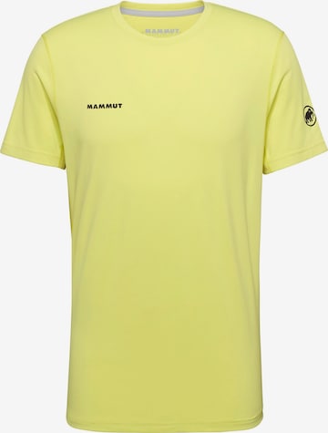 MAMMUT Funktionsshirt 'Selun' in Gelb: Vorderseite