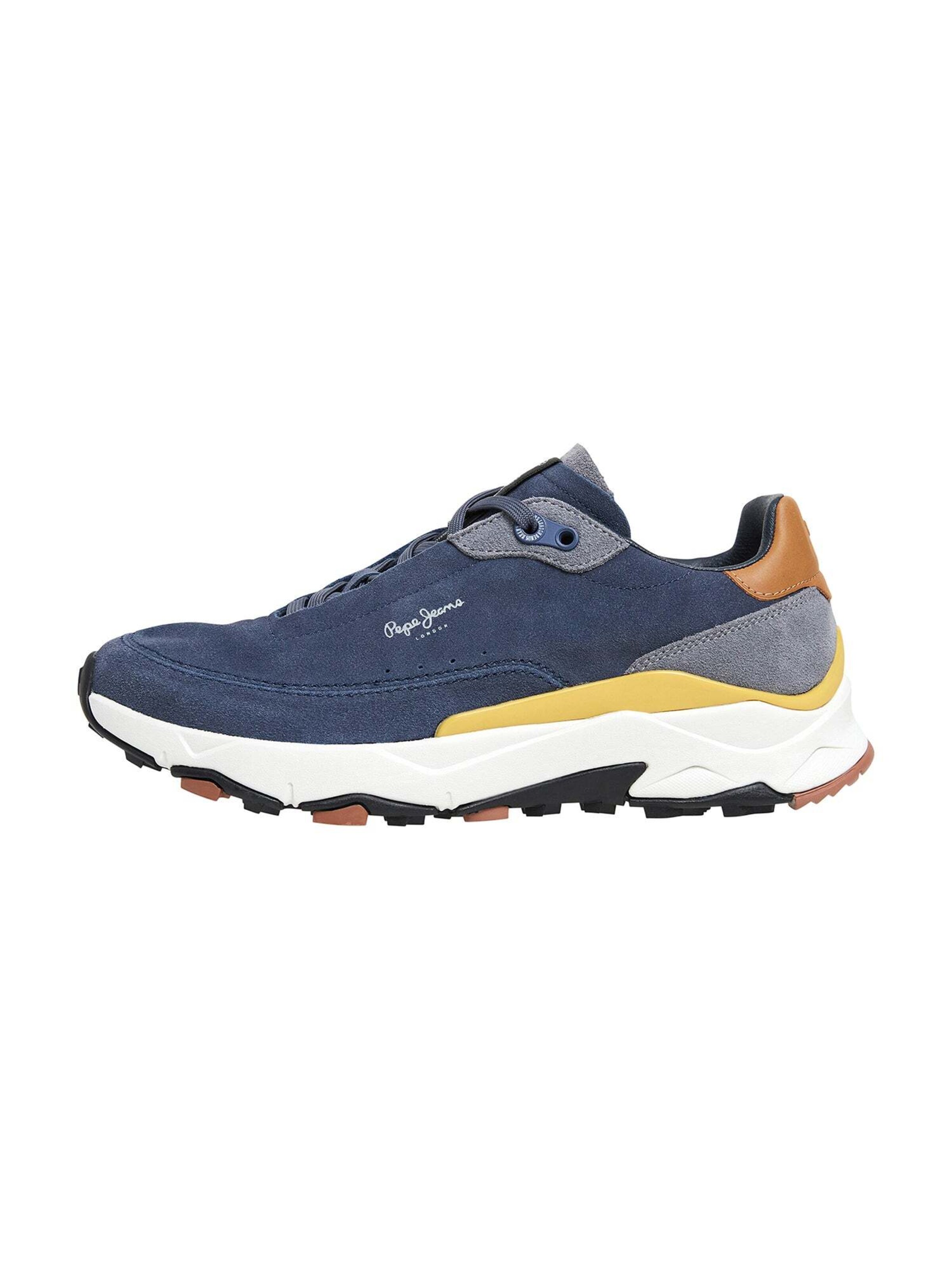 Pepe Jeans Sneakers laag 'JAMES TRECK' in Blauw: voorkant