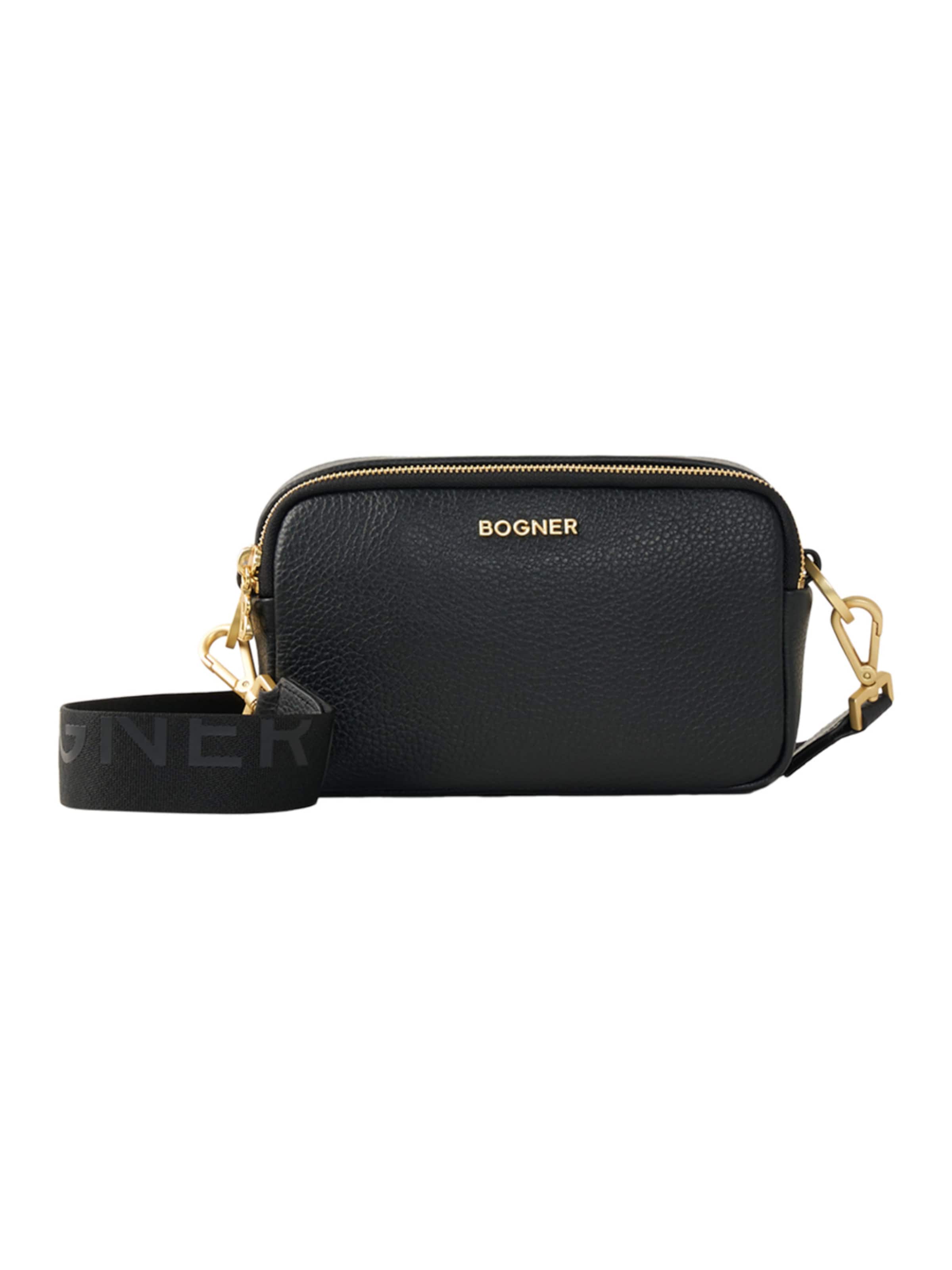 BOGNER Tasche 'Wallis Avy' in Schwarz: Vorderseite