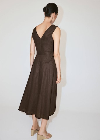 MANGO Dress 'Laura' in Brown