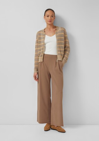 s.Oliver Knit cardigan in Brown