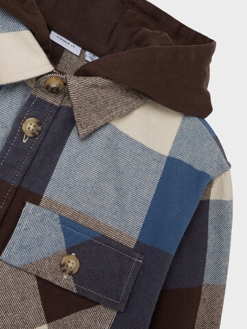 NAME IT - Ajuste regular Camisa 'NKMOSOM' en marrón