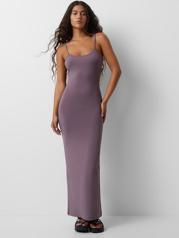 Pull&Bear Letnia sukienka w kolorze fioletowy: przód
