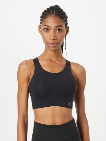 Bustier Soutien-gorge de sport On en noir : devant