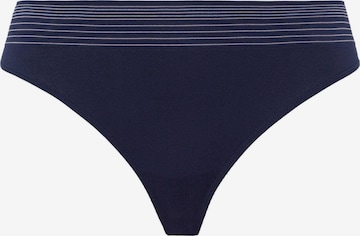 BeeDees Thong 'Boxer-String Comfee' in Blue: front