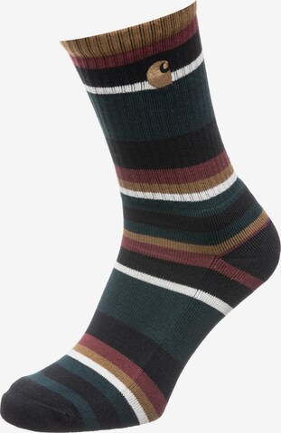 Carhartt WIP Socks in Green: front