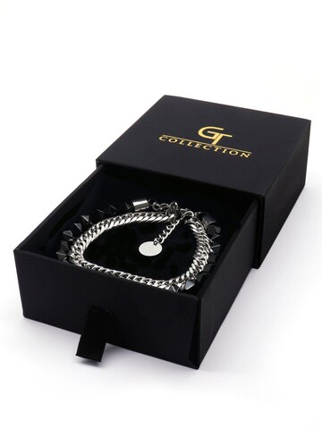 GT Collection Armband 'Faceted-Bead' in Zwart