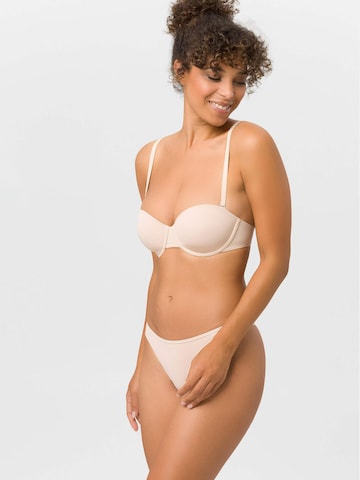 BeeDees T-shirt Bra 'Stepy Soft WDP' in Beige
