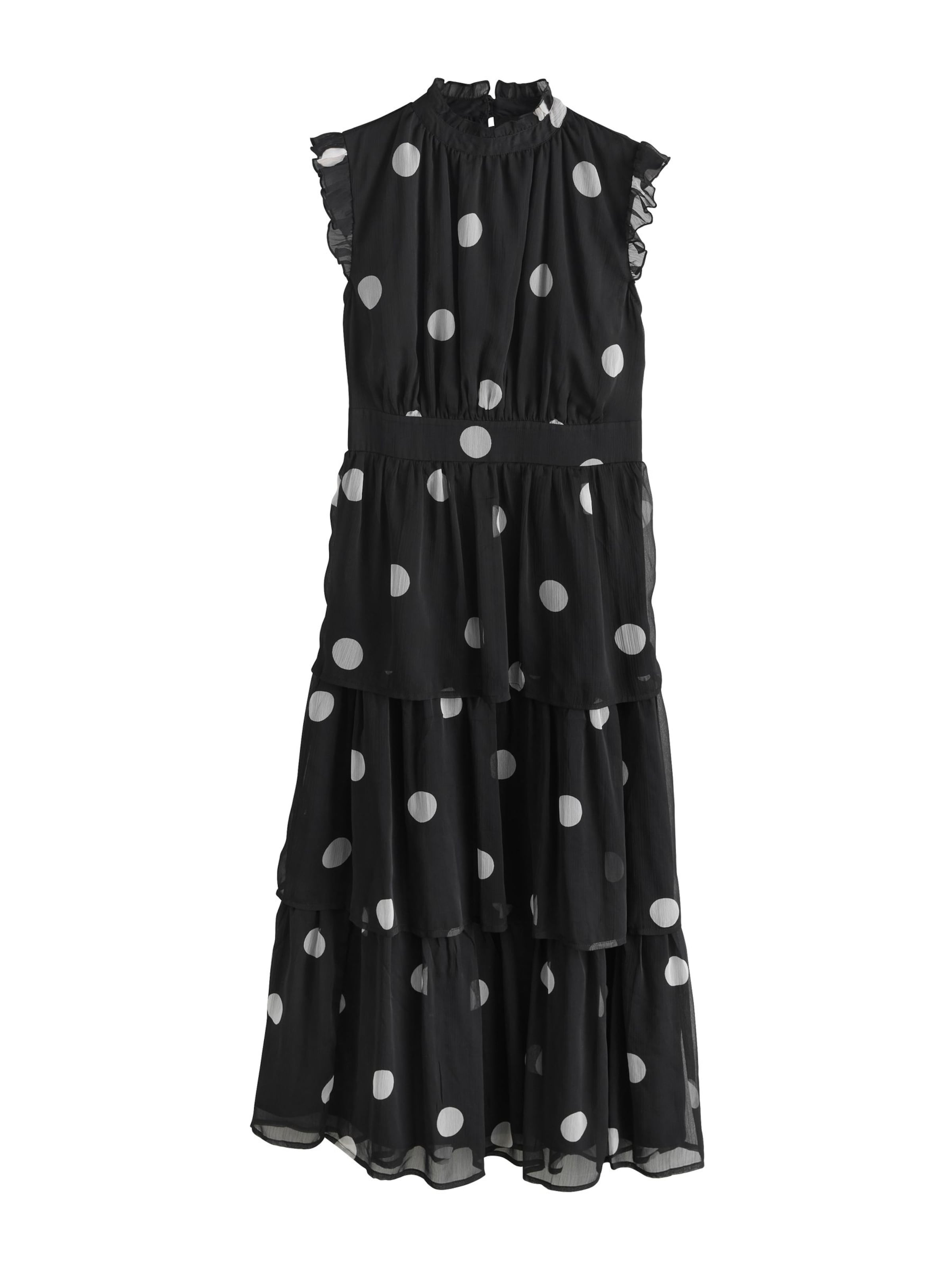 Next Vestido en negro / blanco, Vista del producto