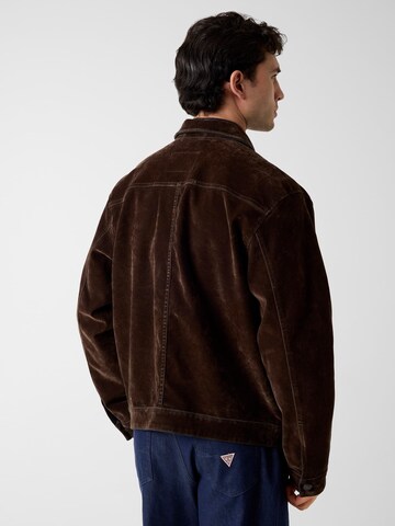 GUESS Between-Season Jacket in Brown