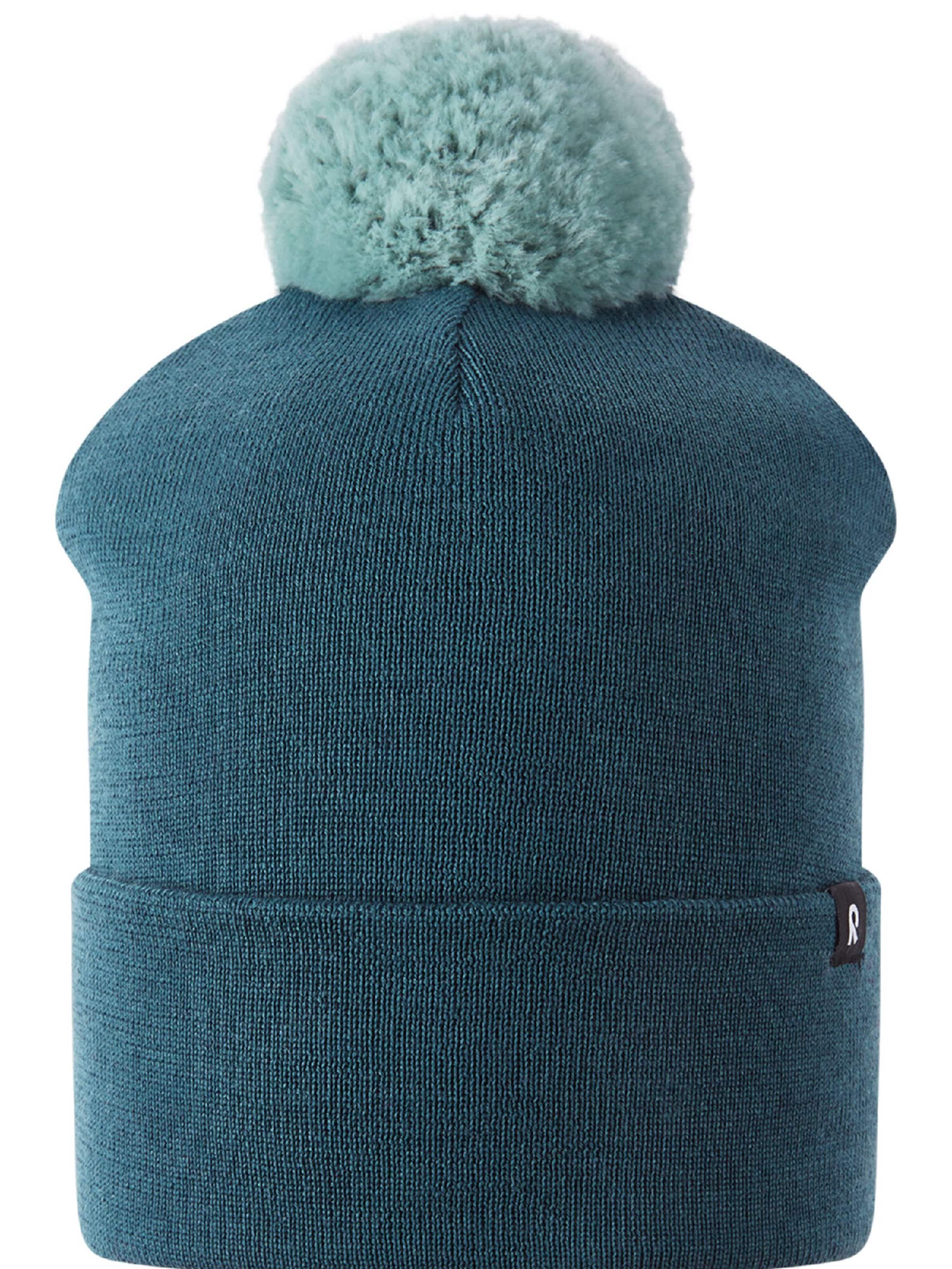 Reima Beanie 'Omasi' in Green: front