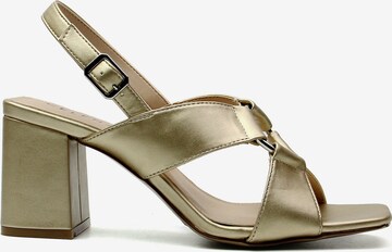Celena Remienkové sandále 'Christel' - Zlatá