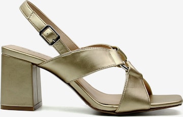 Celena Strap Sandals 'Christel' in Gold