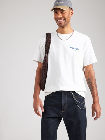 WRANGLER Футболка в Белый: сзади