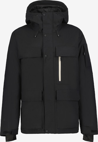 ICEPEAKSportska jakna 'Cale' - crna boja: prednji dio
