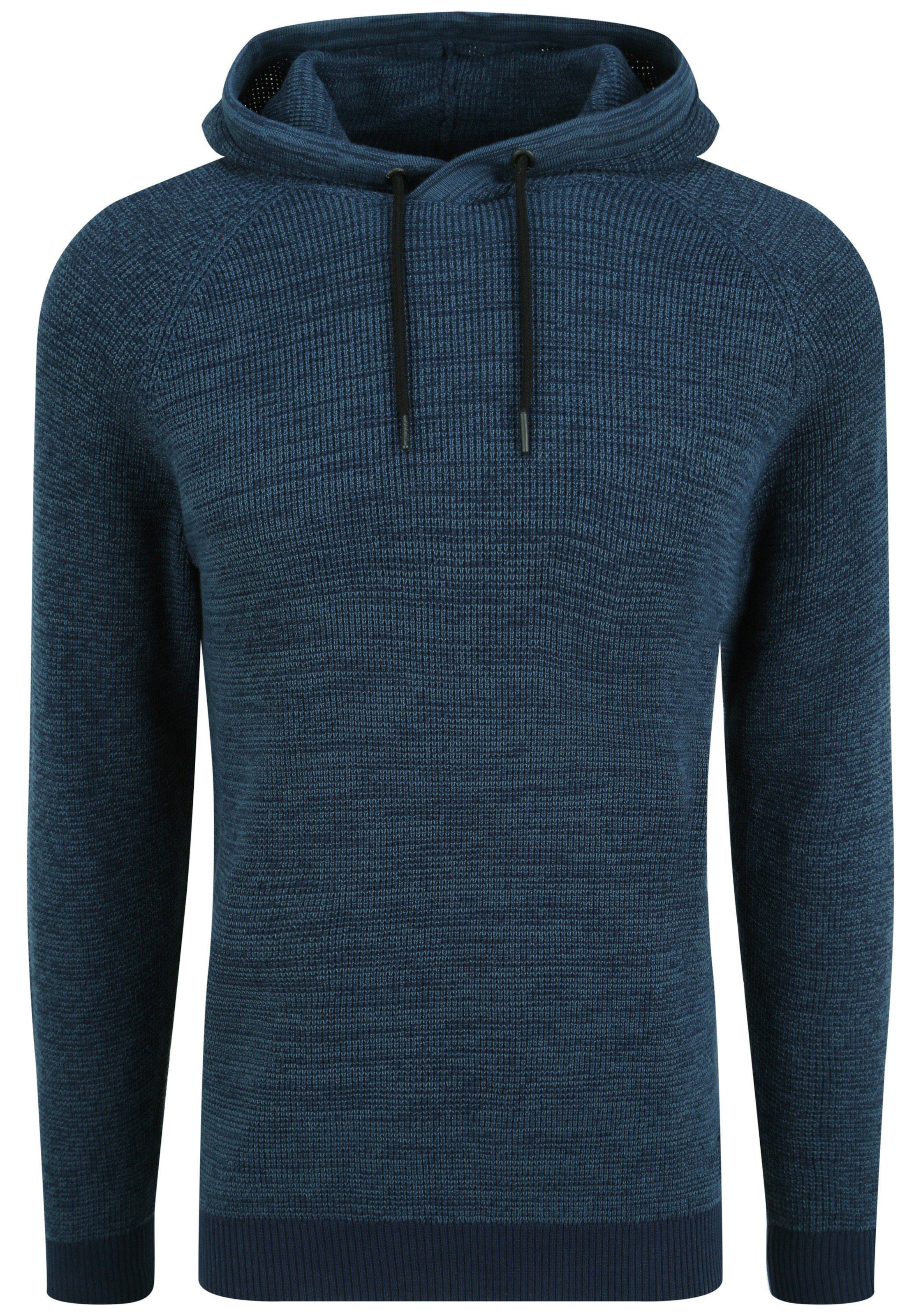BLEND Strickpullover 'Comala' in Blau: Vorderseite
