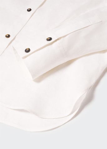 MANGO Bluzka 'Ordago' w kolorze biały