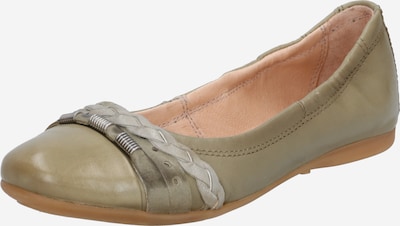 khaki MJUS Balerina 'CHANTAL', Termék nézet