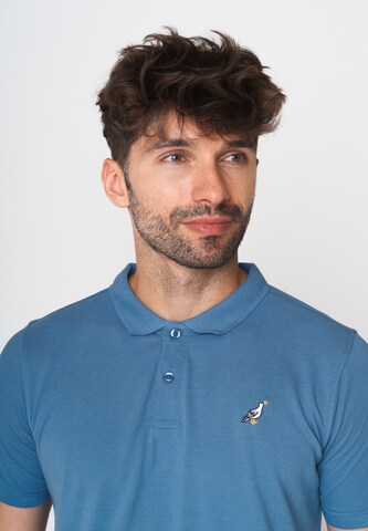 GREENBOMB Shirt 'Animal Seagull' in Blue