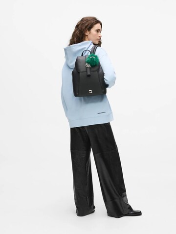 Karl Lagerfeld Plecak 'Ikon Pebble' w kolorze czarny