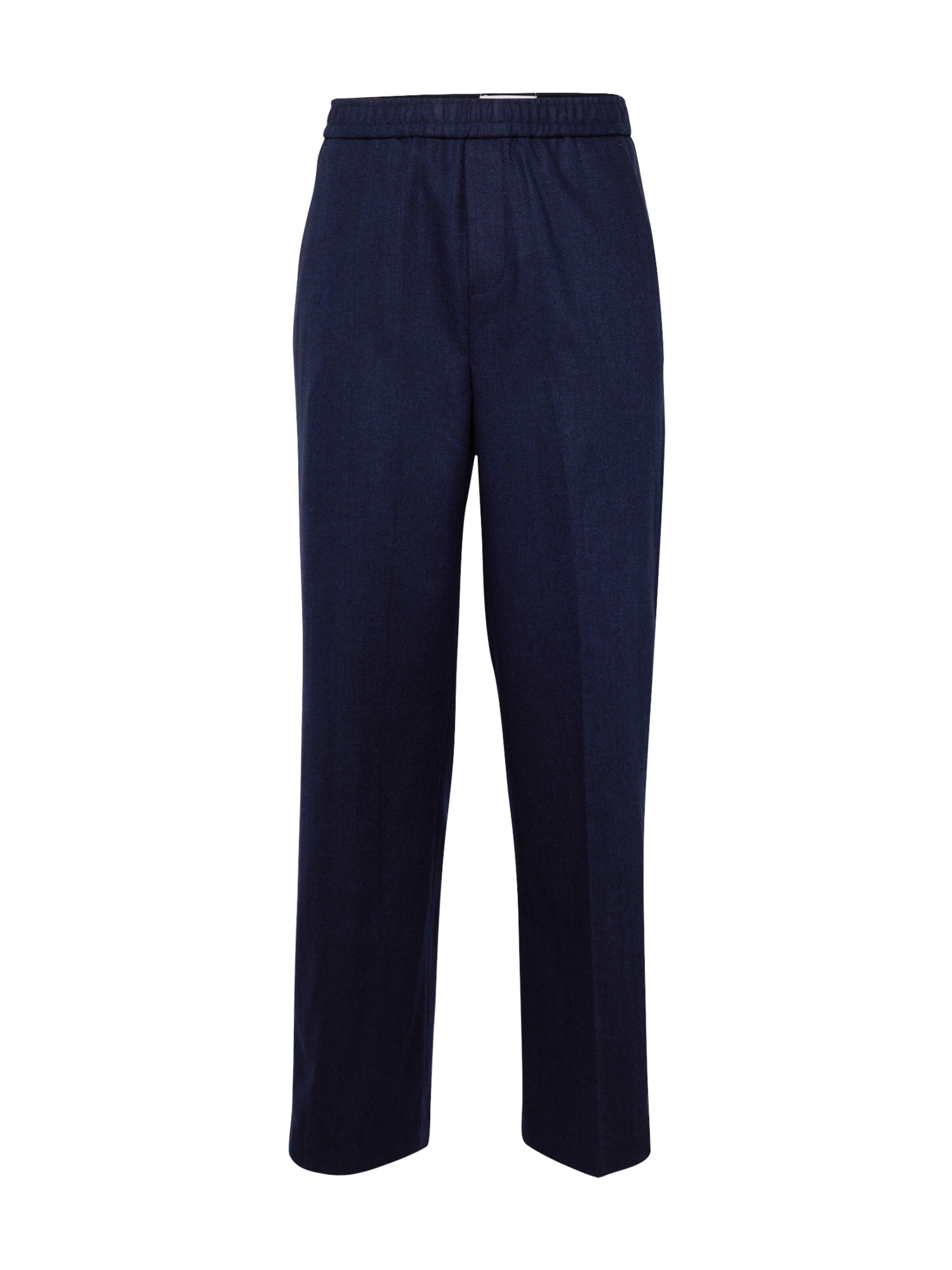 TOPMAN Loosefit Kalhoty – modrá: přední strana