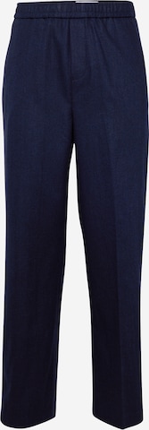 TOPMAN Loosefit Broek in Blauw: voorkant