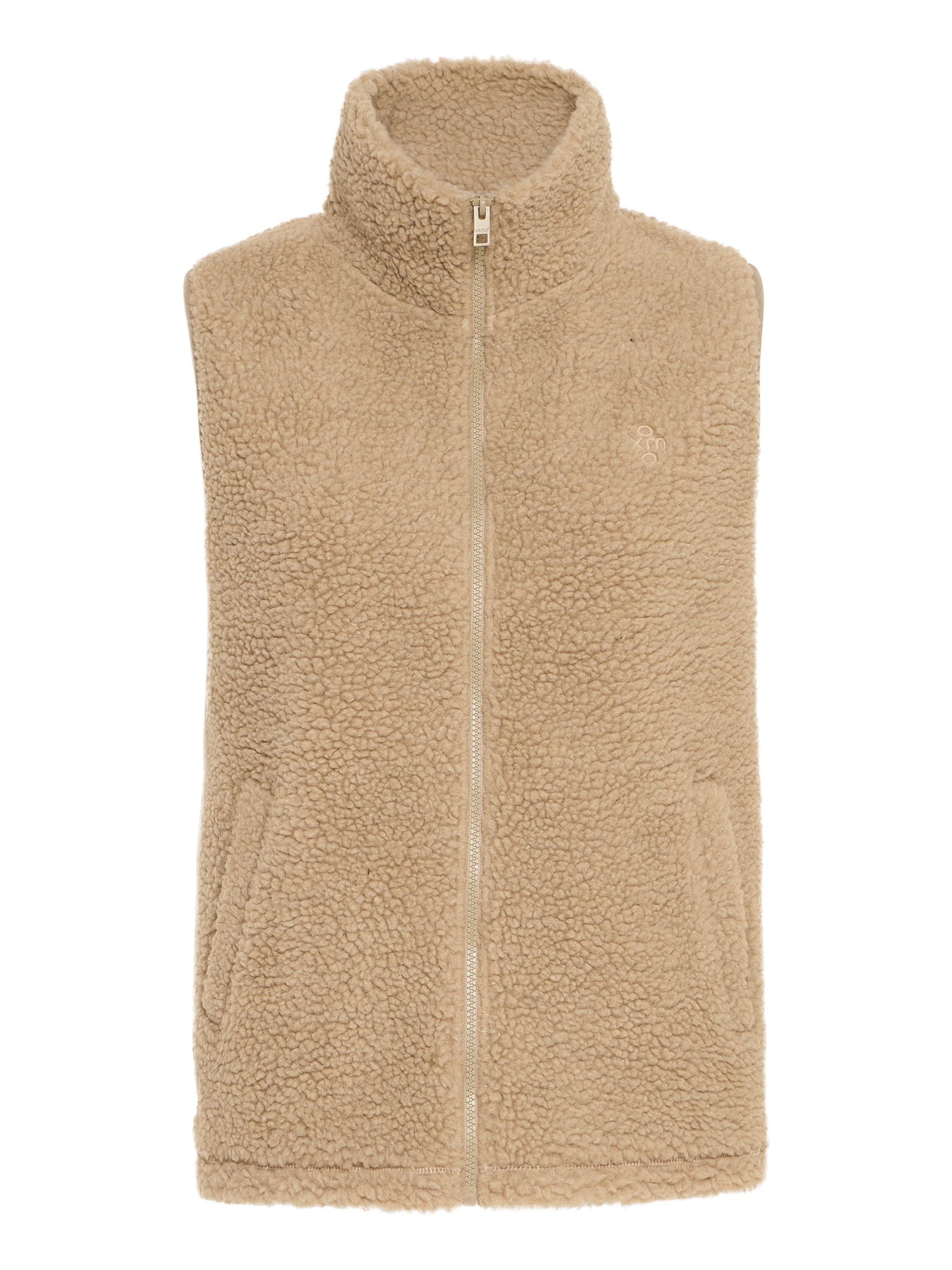 Oxmo Weste 'Tinne' in Beige: Vorderseite