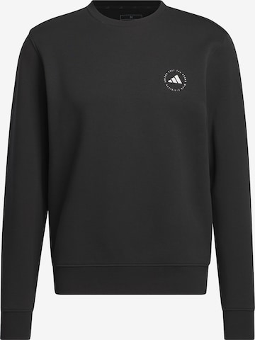 ADIDAS PERFORMANCE Sports sweatshirt 'Crewneck' in Black: front
