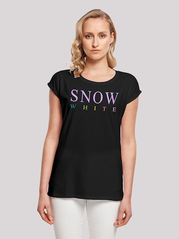 F4NT4STIC Shirt 'Disney Boys Snow White Graphic' in Schwarz: predná strana